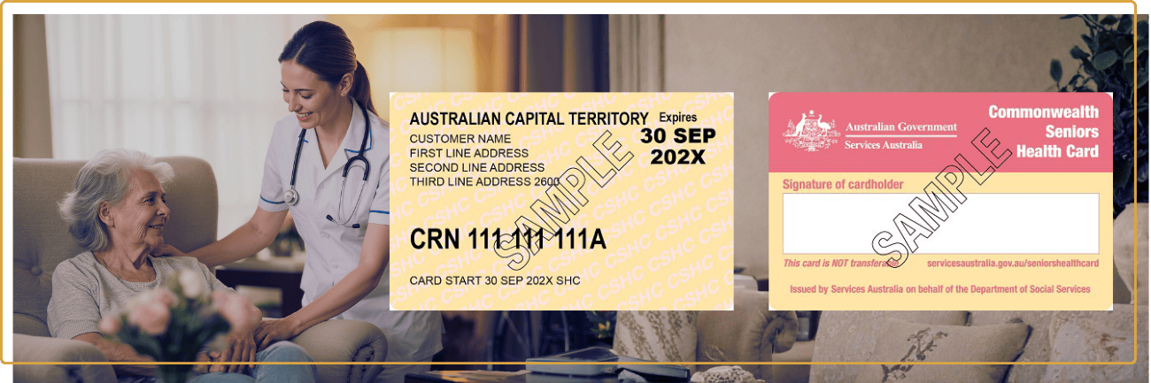 Commonwealth Seniors Health Care Card - limited benefits for self-funded retirees